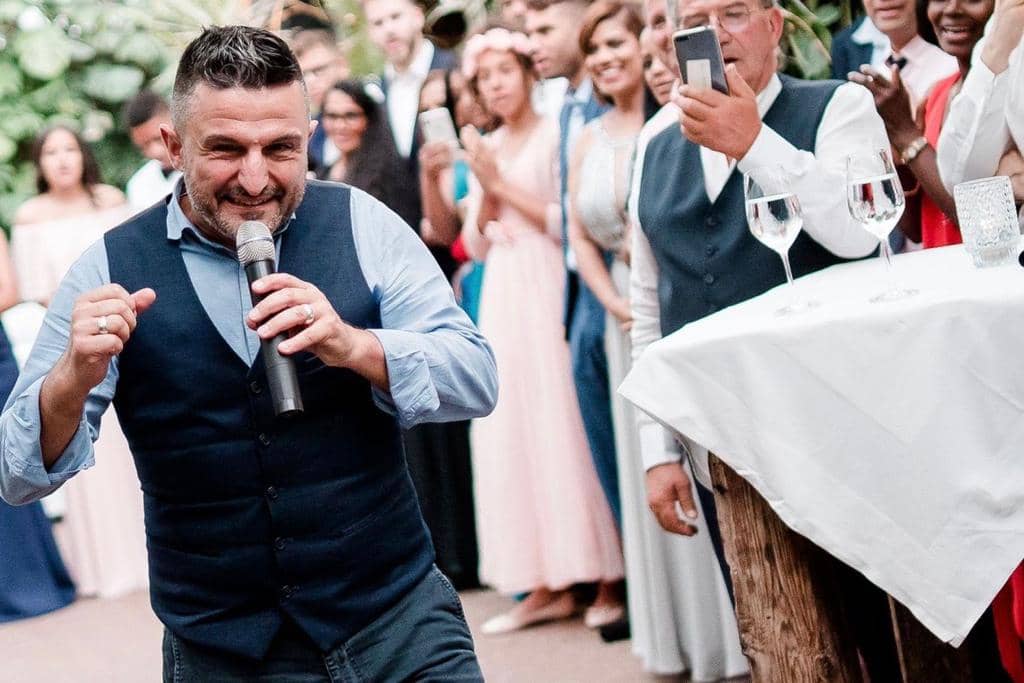 DJ Cardillo begleitet immer wieder italienische Hochzeiten in der Schweiz